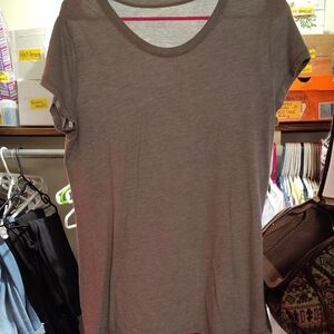 No Boundaries Gray Fitted Short Sleeve Tee